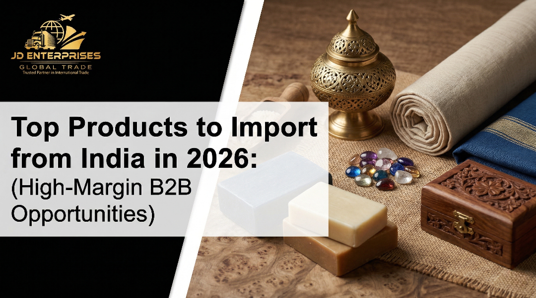 Top Products to Import from India in 2026 (High-Margin B2B Opportunities)